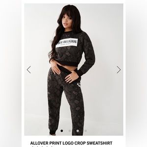 True Religion set in small (top and bottom) not fitted super comfy